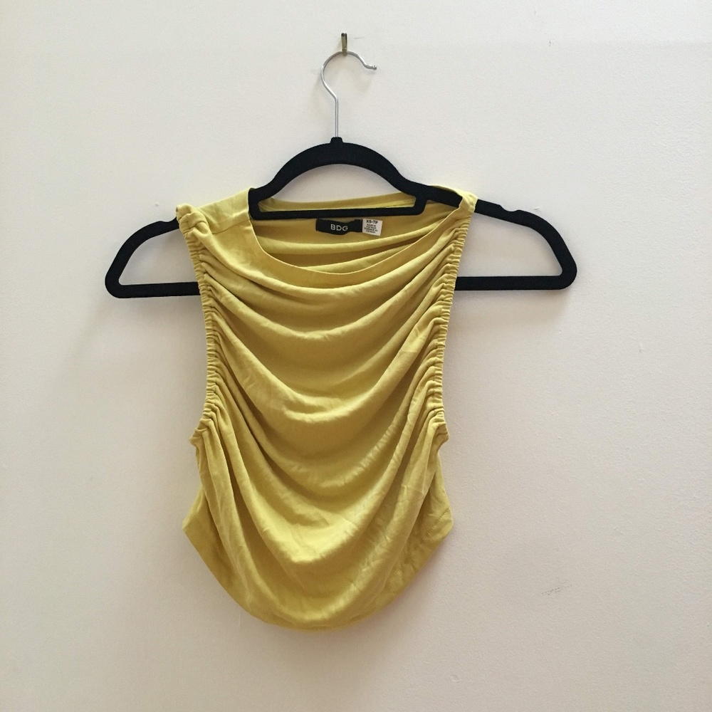 UO BDG Cowl Neck Crop Top